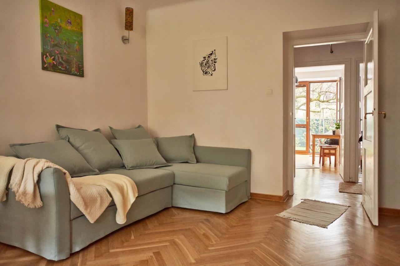 Stary Mokotow, Z Ogrodkiem Apartment Варшава Екстериор снимка